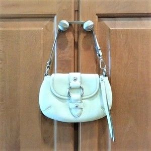 Banana Republic Evening Mini Bag Wristlet Clutch Leather EUC